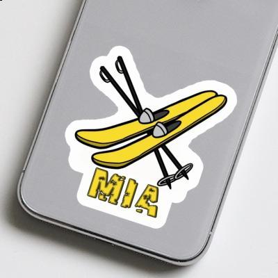 Sticker Ski Mia Image