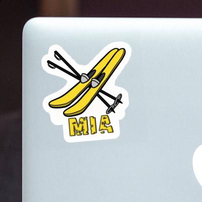 Sticker Ski Mia Notebook Image