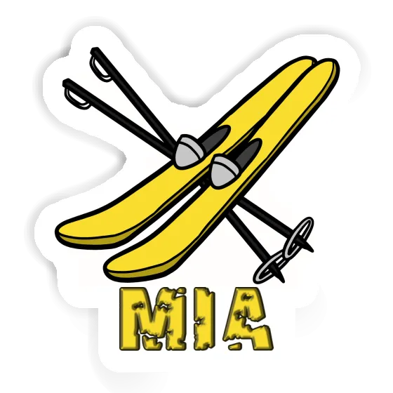 Sticker Ski Mia Gift package Image