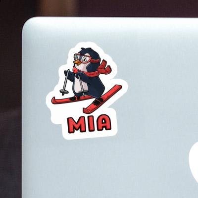 Sticker Skier Mia Notebook Image