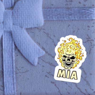 Mia Sticker Totenkopf Image