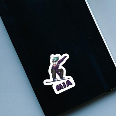 Autocollant Snowboardeuse Mia Gift package Image