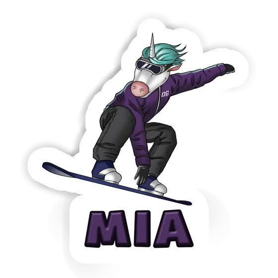 Autocollant Snowboardeuse Mia Gift package Image