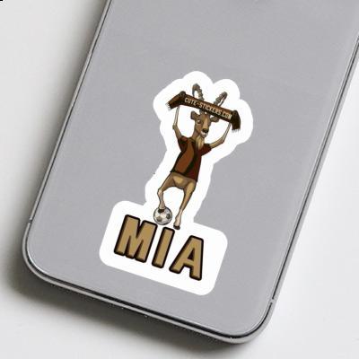 Sticker Steinbock Mia Notebook Image