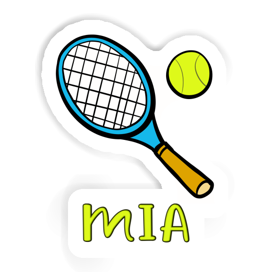 Sticker Tennis Racket Mia Gift package Image