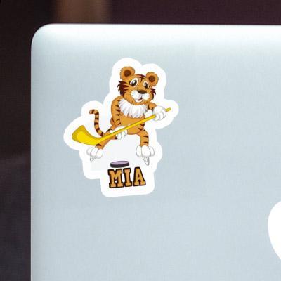 Sticker Hockey Player Mia Laptop Image