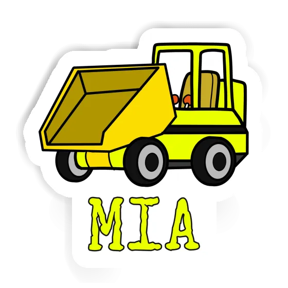 Mia Sticker Front Tipper Gift package Image