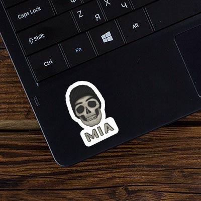 Sticker Mia Skull Image