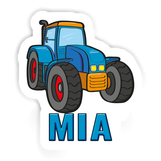 Tracteur Autocollant Mia Image