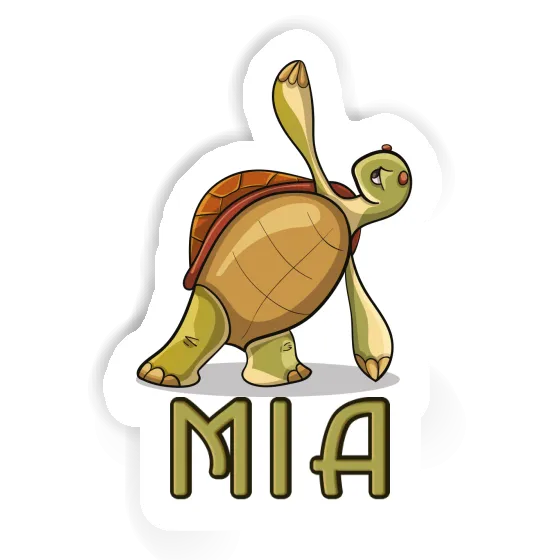 Sticker Mia Turtle Image