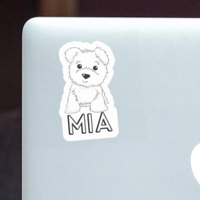 Terrier Sticker Mia Notebook Image