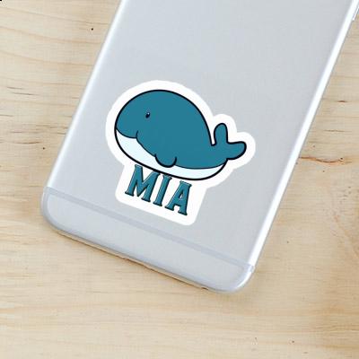 Sticker Whale Mia Notebook Sticker Whale Mia Gift package Image