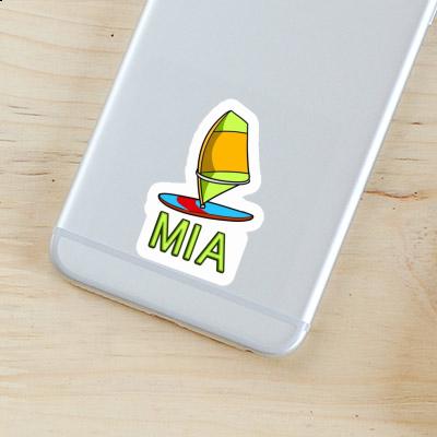 Sticker Windsurf Board Mia Notebook Image