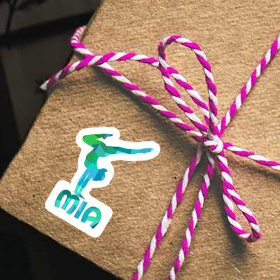 Sticker Yoga-Frau Mia Gift package Image