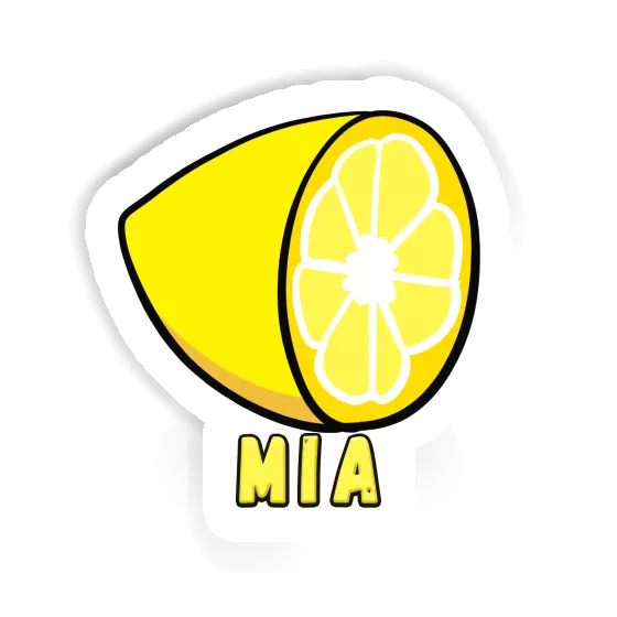 Citron Sticker Mia Notebook Image