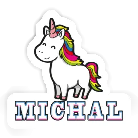 Licorne Autocollant Michal Image