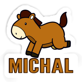 Cheval Autocollant Michal Image