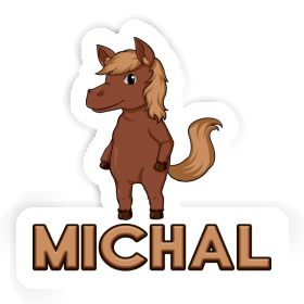 Cheval Autocollant Michal Image