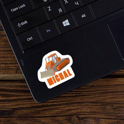 Sticker Excavator Michal Notebook Sticker Excavator Michal Gift package Image