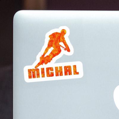 Biker Sticker Michal Notebook Biker Sticker Michal Notebook Image