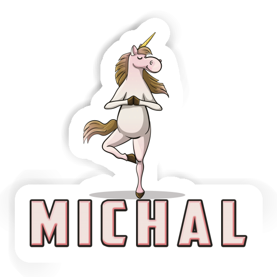 Sticker Yoga Unicorn Michal Gift package Image