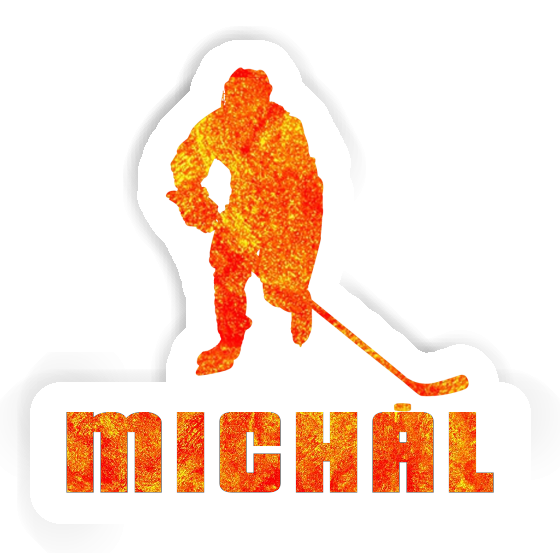 Hockey Player Sticker Michal Laptop Hockey Player Sticker Michal Laptop Image