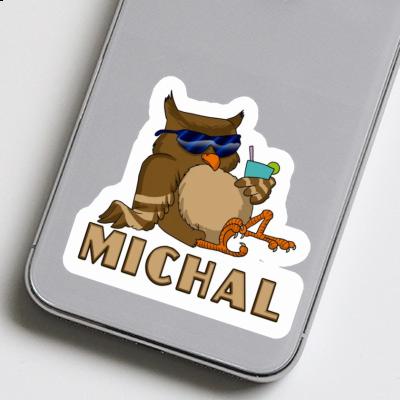 Eule Aufkleber Michal Eule Aufkleber Michal Image