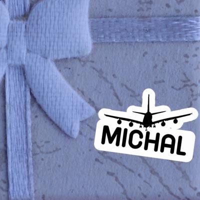 Airplane Sticker Michal Airplane Sticker Michal Image