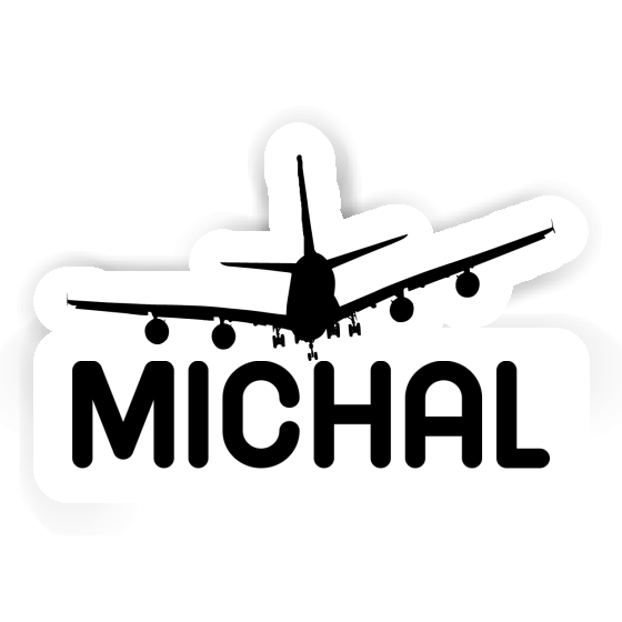 Airplane Sticker Michal Laptop Airplane Sticker Michal Laptop Image