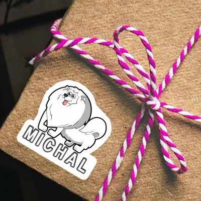 Sticker German Spitz Michal Notebook Sticker German Spitz Michal Gift package Image
