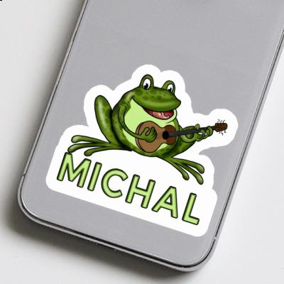 Aufkleber Michal Gitarrenfrosch Notebook Aufkleber Michal Gitarrenfrosch Gift package Image