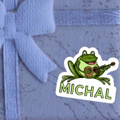 Aufkleber Michal Gitarrenfrosch Aufkleber Michal Gitarrenfrosch Image
