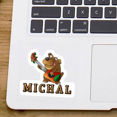Sticker Guitar Dog Michal Gift package Image