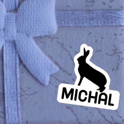 Rabbit Sticker Michal Laptop Image