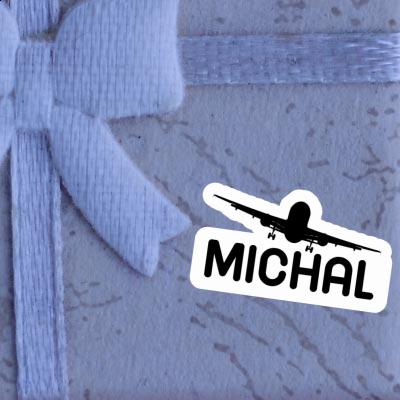 Sticker Michal Airplane Gift package Image