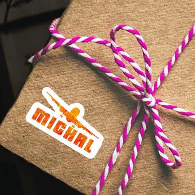 Michal Sticker Airplane Notebook Michal Sticker Airplane Gift package Image