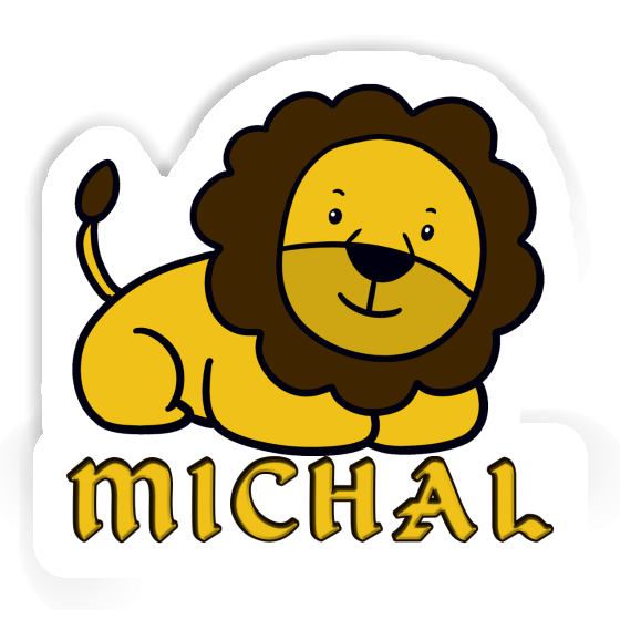 Sticker Lion Michal Notebook Sticker Lion Michal Gift package Image