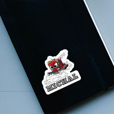 Snow groomer Sticker Michal Laptop Snow groomer Sticker Michal Laptop Image