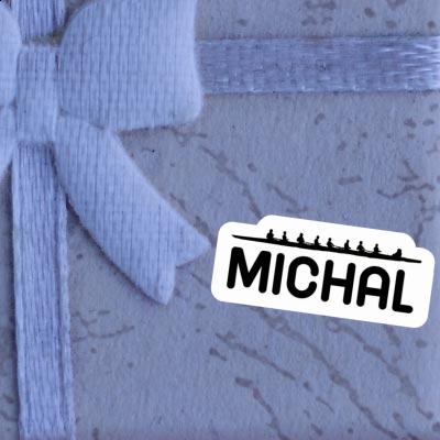 Michal Sticker Rowboat Laptop Michal Sticker Rowboat Laptop Image