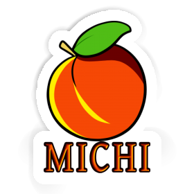 Michi Sticker Apricot Image
