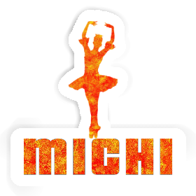 Michi Sticker Ballerina Image