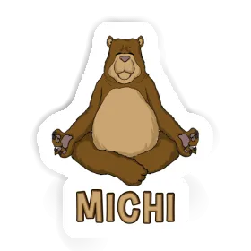 Sticker Yogi Michi Image