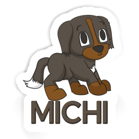 Chien de bouvier Autocollant Michi Image