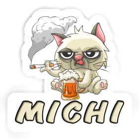 Sticker Bad Cat Michi Image