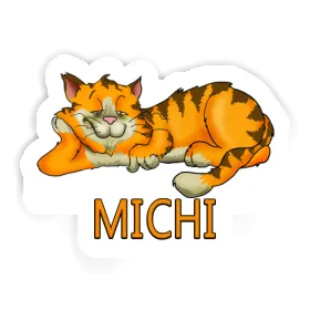 Michi Sticker Cat Image