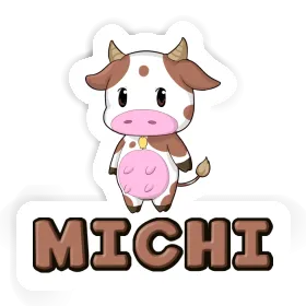 Michi Aufkleber Kuh Image