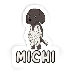 Petit épagneul de Münster Autocollant Michi Image