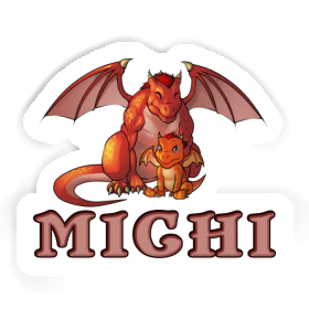 Sticker Michi Drache Image