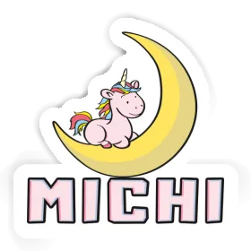 Michi Sticker Unicorn Image