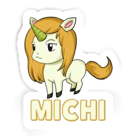 Sticker Michi Unicorn Image